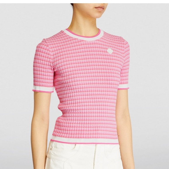 Maje Mime Short Sleeve Sweater - Picture 2 of 13